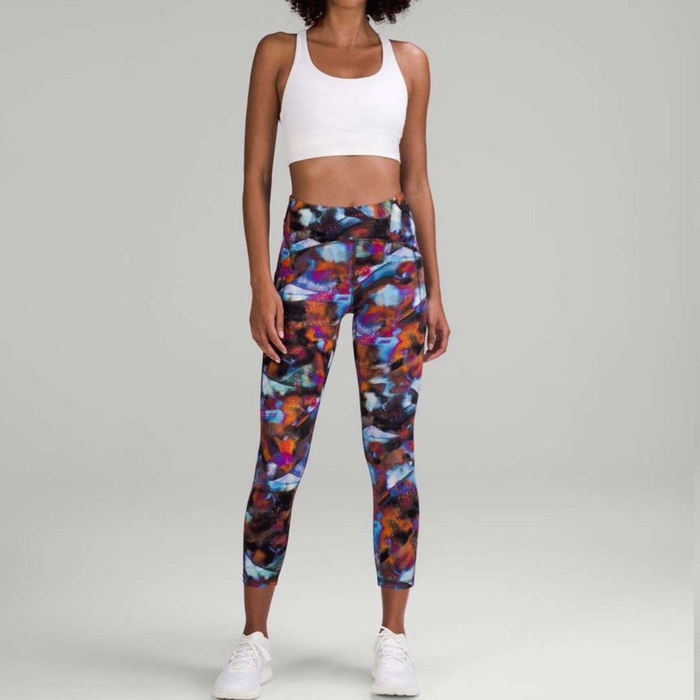 NWT Lululemon Power Thru High-Rise Tight 25"